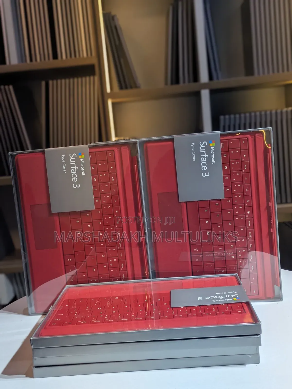 Microsoft Surface Keyboard 
Puppy Red Color