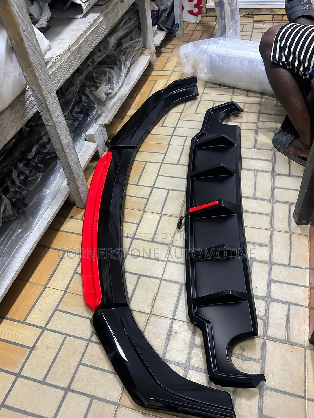 Front and Back Spoiler IS250