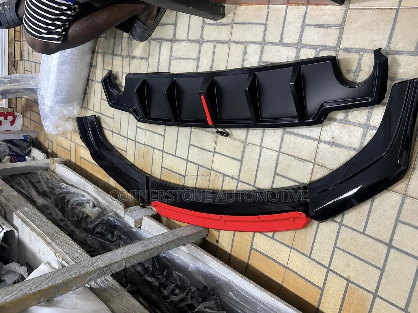 Front and Back Spoiler IS250