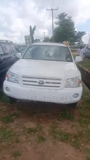 Toyota Highlander V6 2005 White