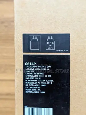 Laptop Asus ROG Strix G16 32GB AMD Ryzen 9 SSD 1T