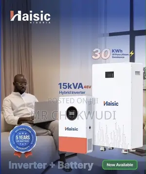 30kwh 51.2v Haisic Solar Lithium Batteries Is Available