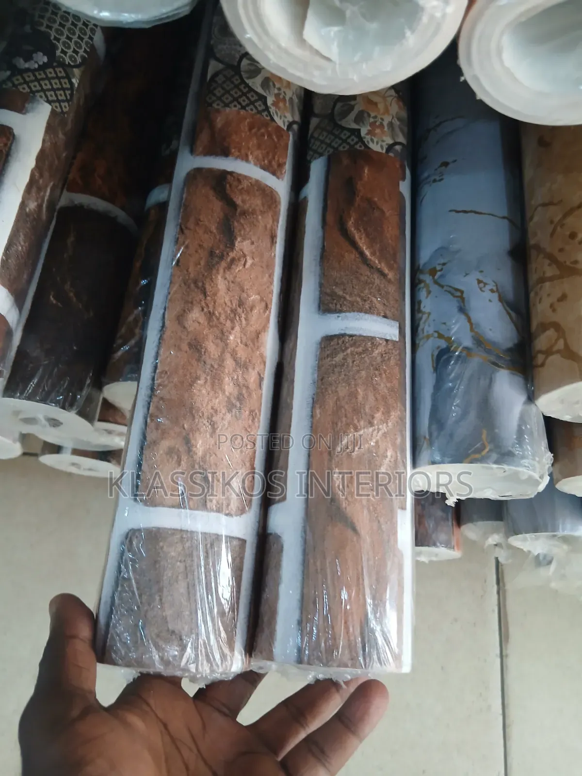 Affordable Living Room Wallpapers (Same-Day Abuja Delivery)