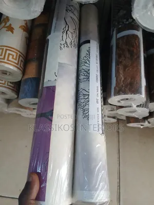 Affordable Living Room Wallpapers (Same-Day Abuja Delivery)