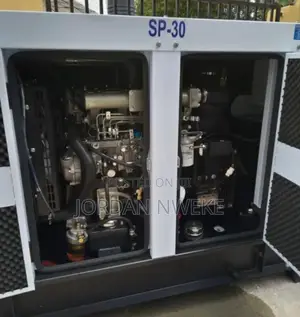 :(30kva) Perkins Soundproof Diesel Generator With Warranty on It