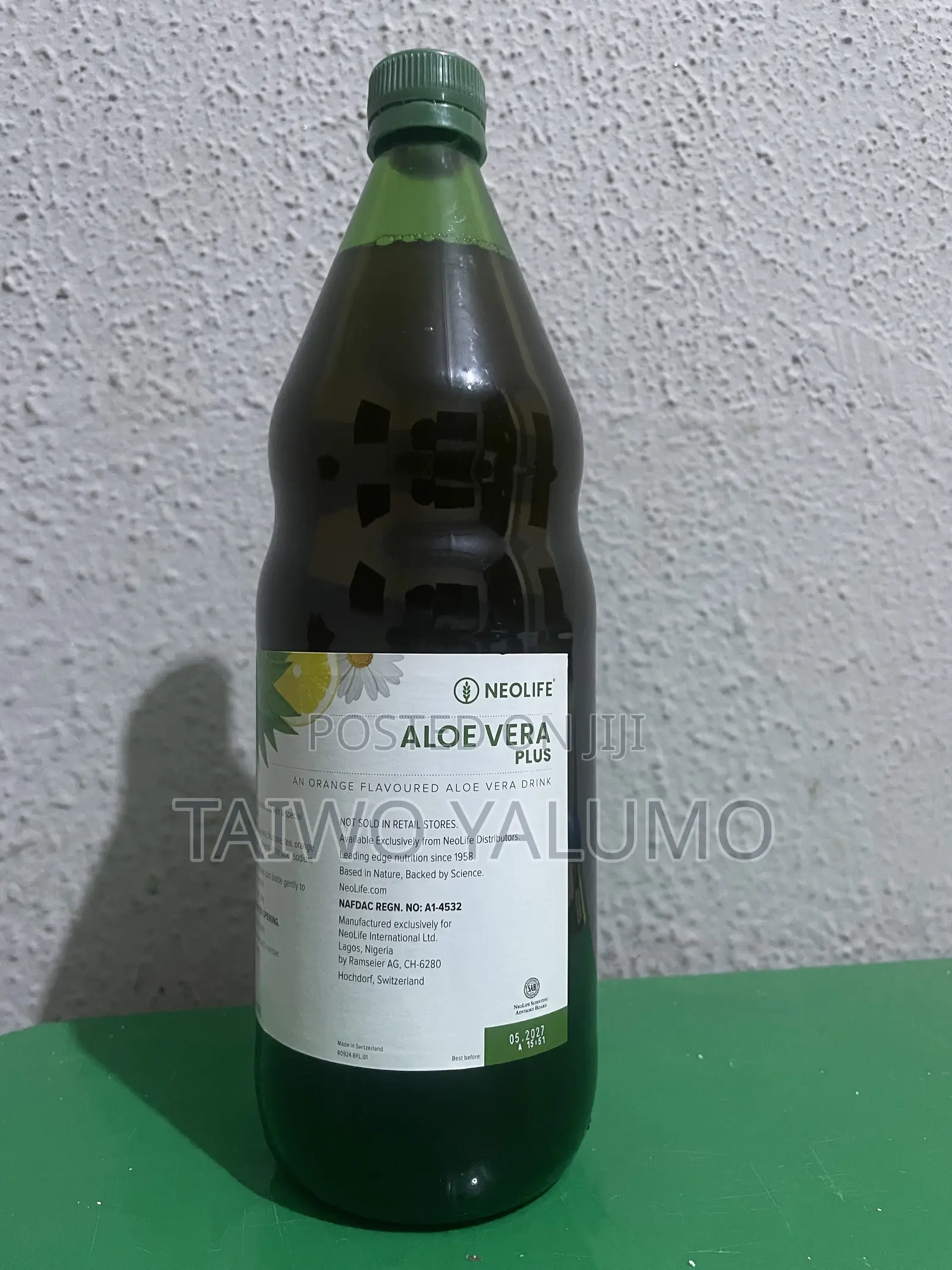 Aloe Vera Plus Orange - 1 Litre (Single)
