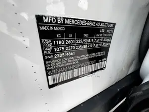 Mercedes-Benz GLB-Class GLB 250 4MATIC 2023 White