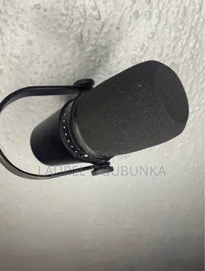 Shure MV7 Condenser Microphone and Other Accessories