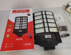 JAY LIGHT Solar Street Light 4000W / 8000W — Brand New