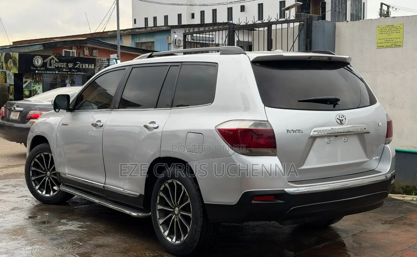 Toyota Highlander 2013 Silver