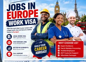 Europe Work and Study Visa Processing