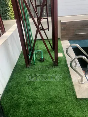 Artificial Green Grass for Pool Side