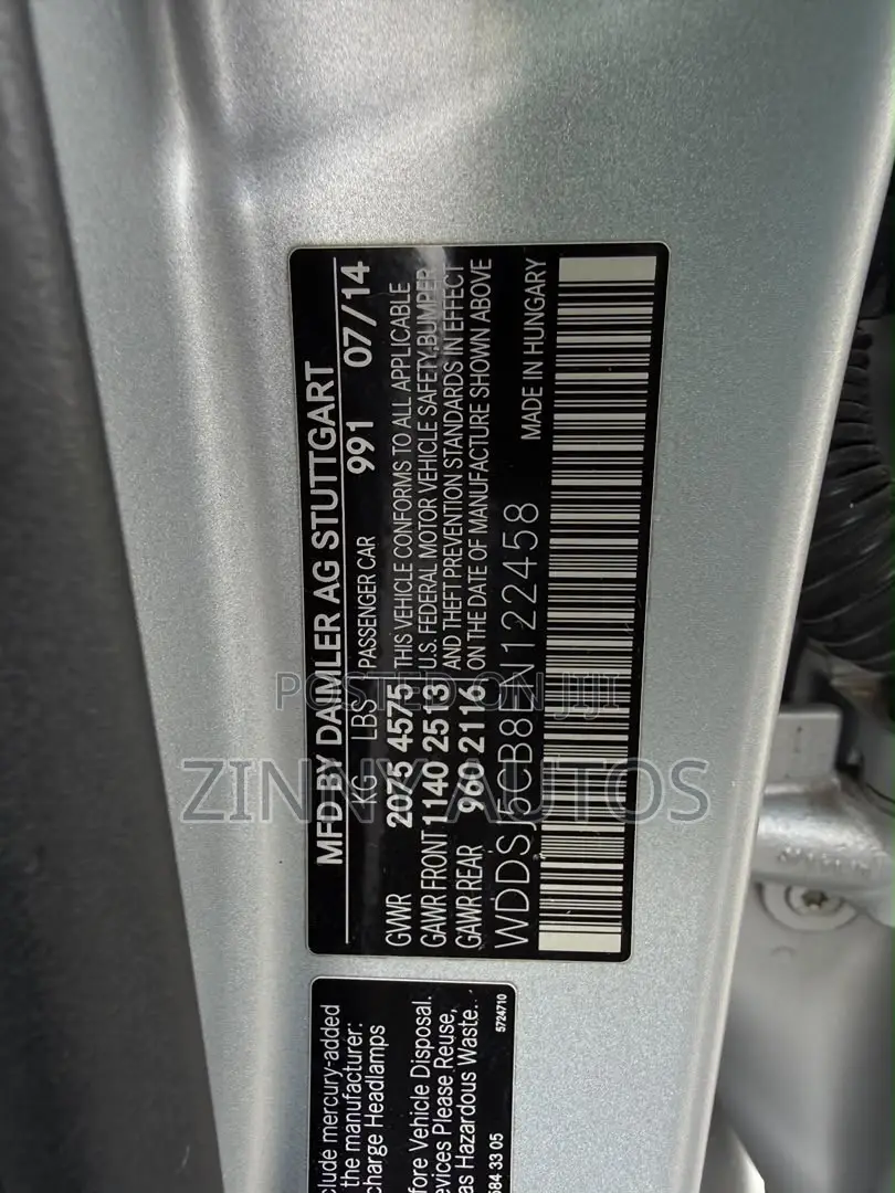 Mercedes-Benz CLA-Class 2015 Gray
