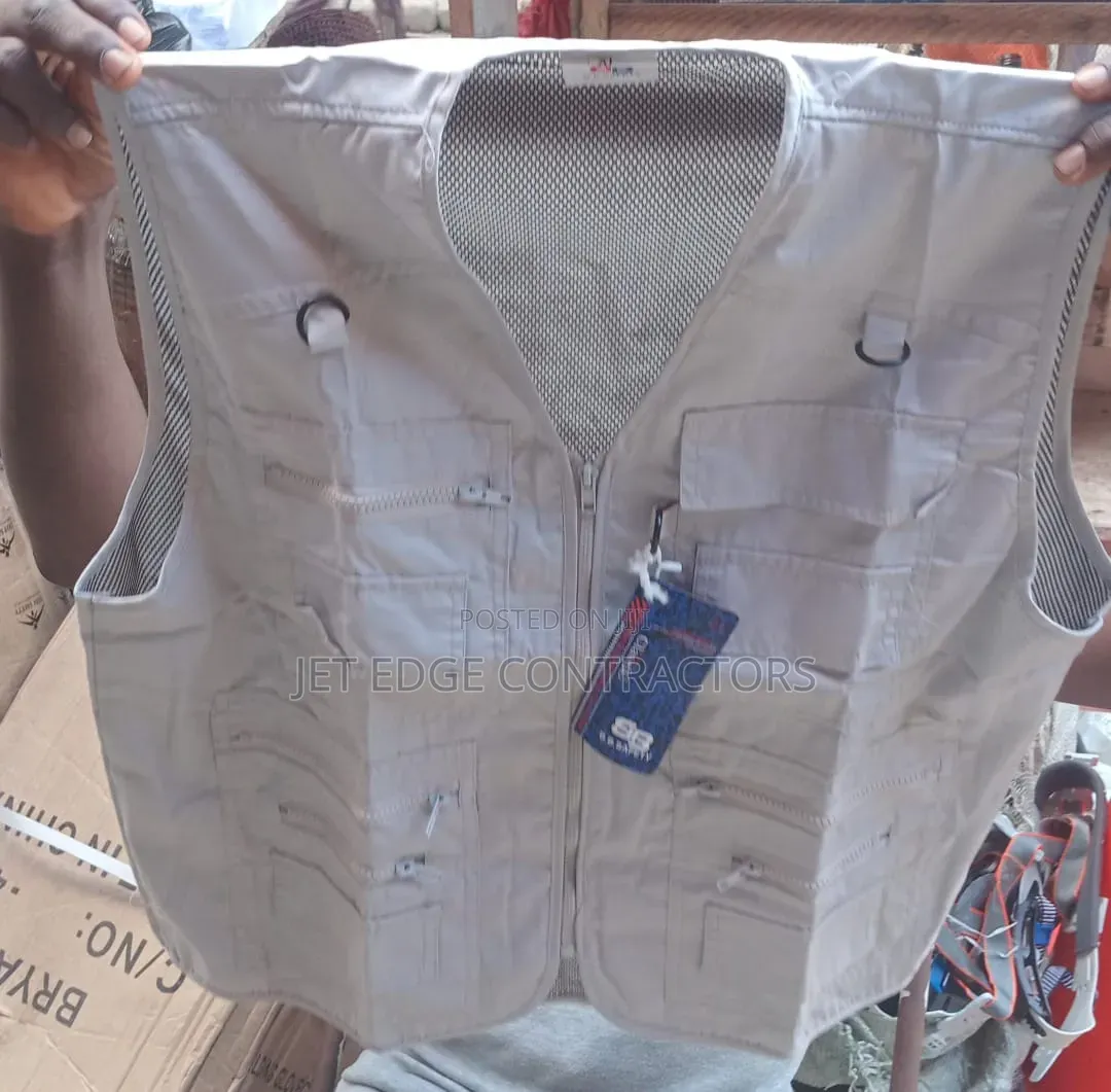 Grey Coloured Media Jacket