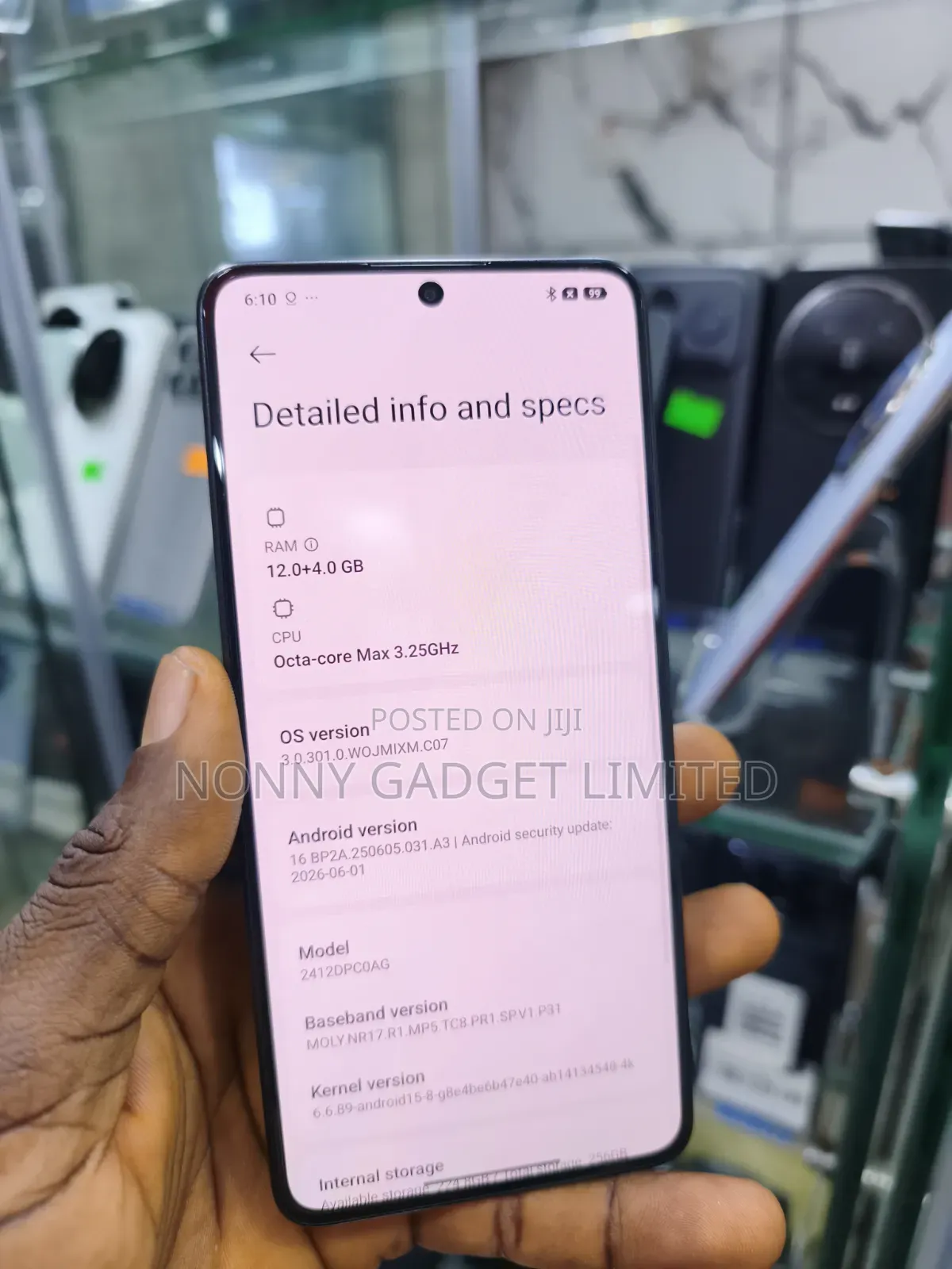 Xiaomi Poco X7 Pro 256 GB Black