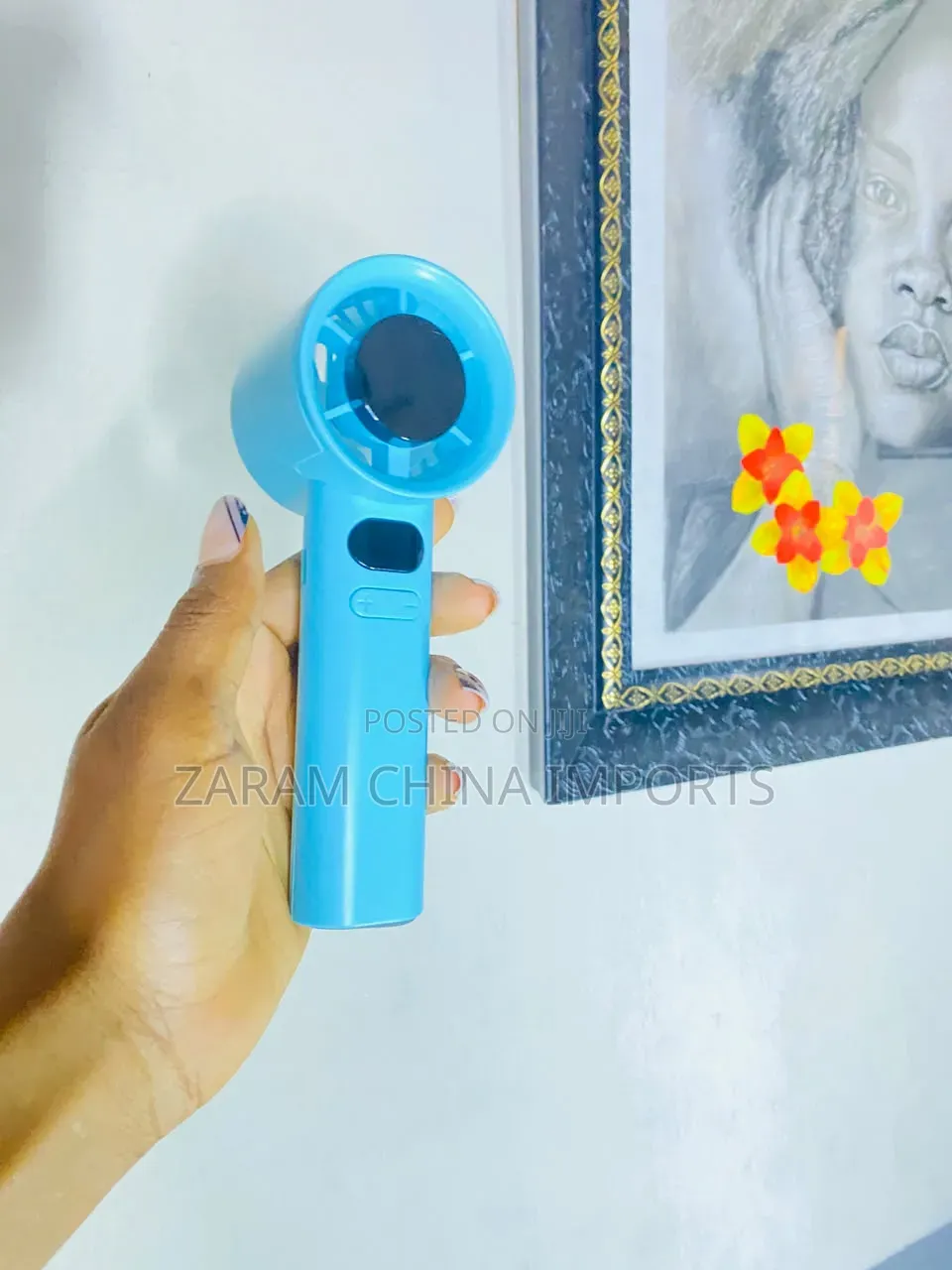 Rechargable Hand Fan