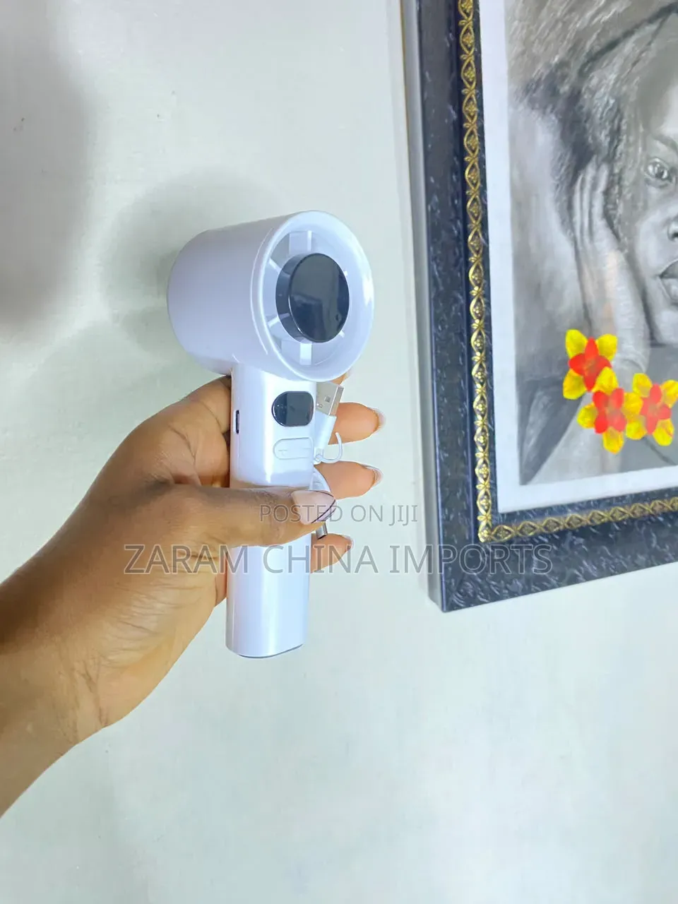Rechargable Hand Fan