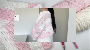 Handmade Crochet Oversized Off Shoulder Sweater & Cardigans