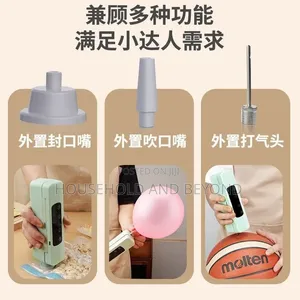 Rechargeable Vacuum Sealer Machine – Portable Household Food Sealer