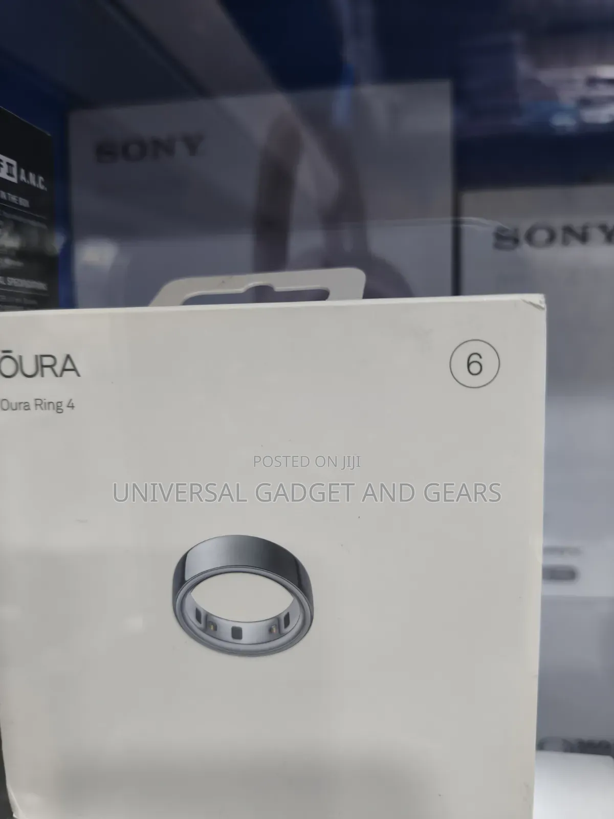OURA RING 4 ( Size 6 ) Silver