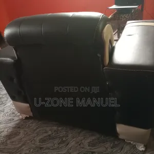 Single Pelt Armless Sofa & Two Single Executive Chair