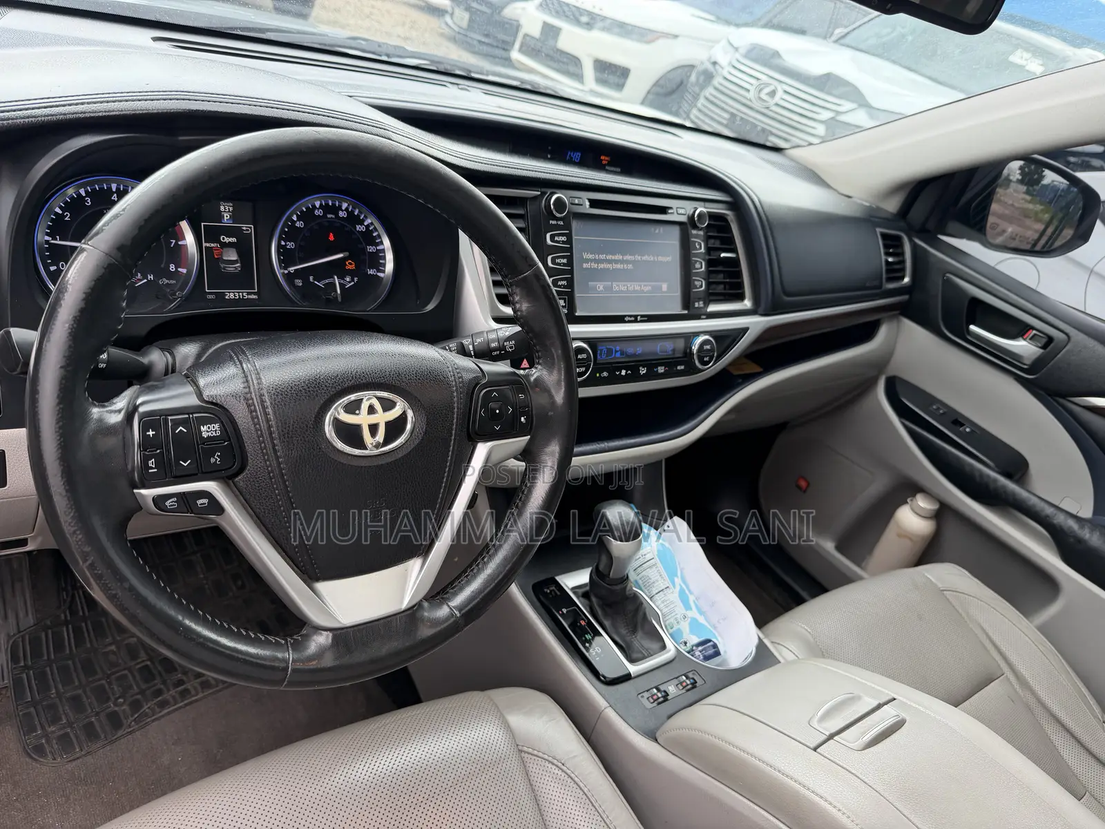 Toyota Highlander 2017 Silver