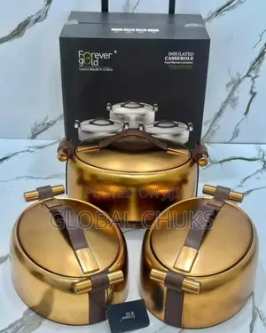 High Quality Instulated Casserole Forever Gold Foood Warmer