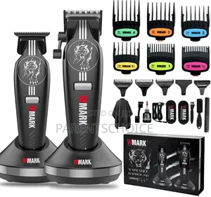 WMARK NG-8634KIT High Speed Barber Kit Clipper and Trimmer