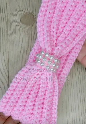 Handmade Crochet Headband for My Cute Girly