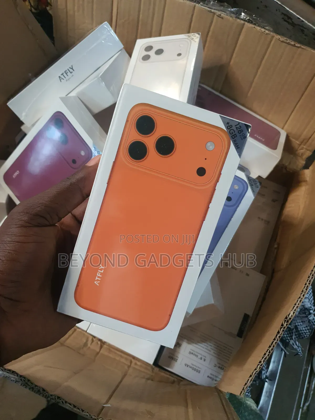 New Mobile Phone 128 GB Orange