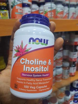 NOW Foods Choline & Inositol 100 Veg Capsules, a Dietary Supplement