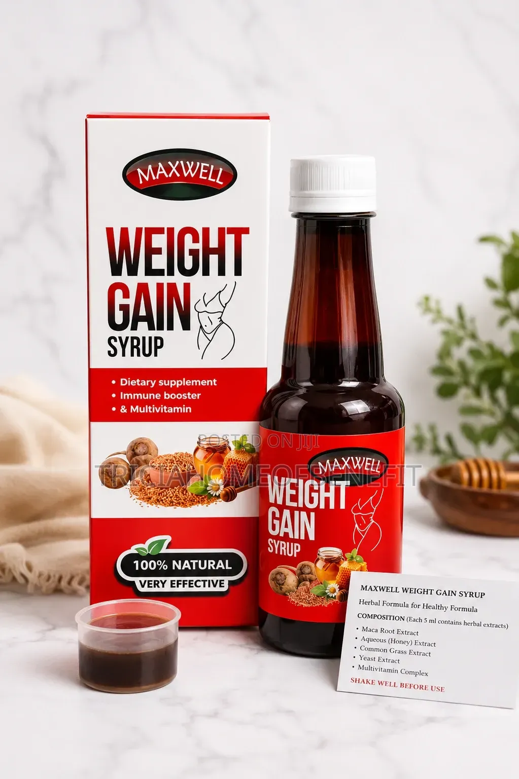Maxwell Weight Gain Syrup – 200ml