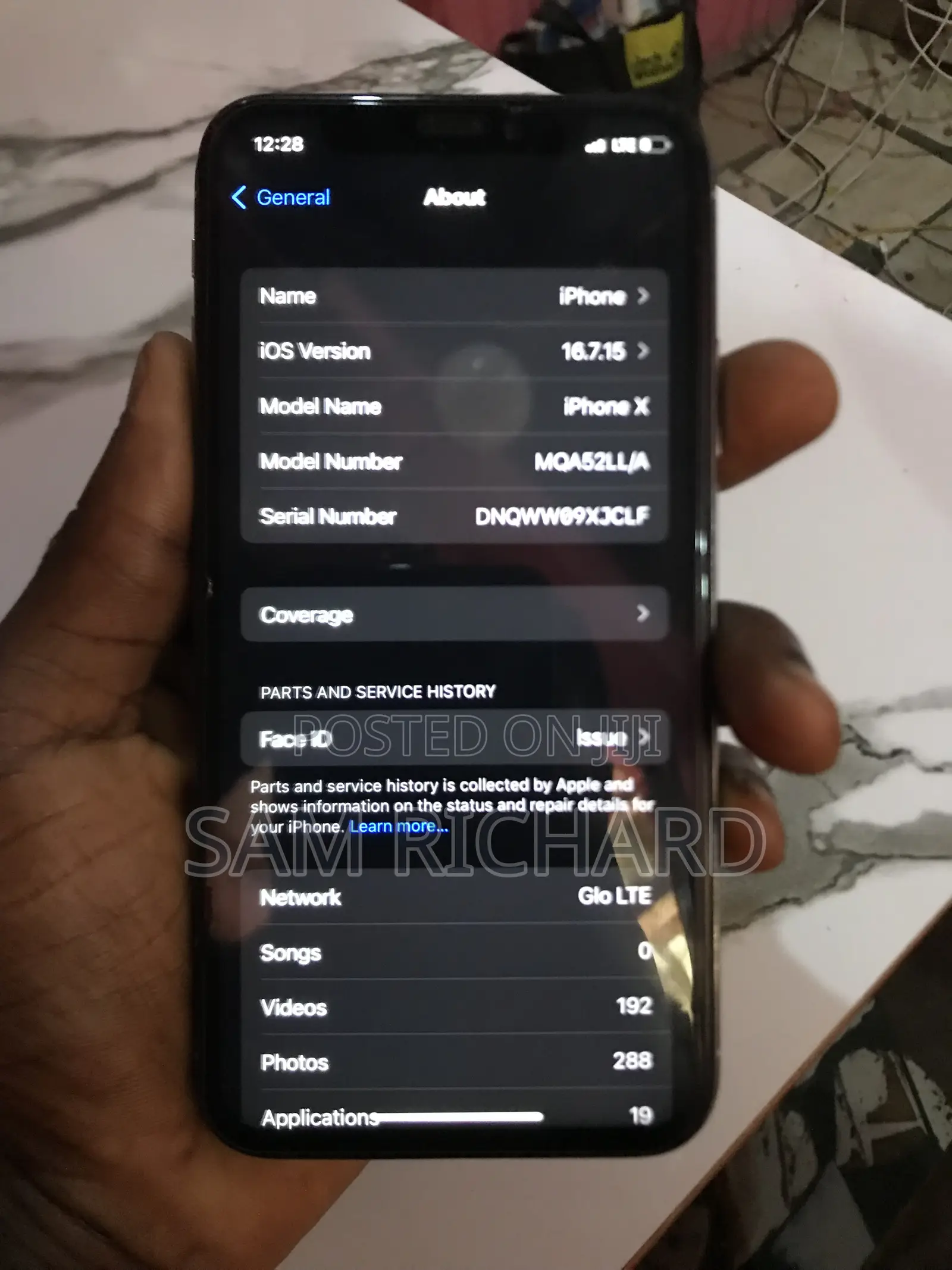 Apple iPhone X 64 GB White