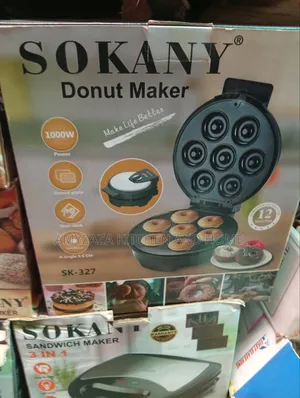 Sokany Donuts Makers ( Model SK_ 327)7 Donuts