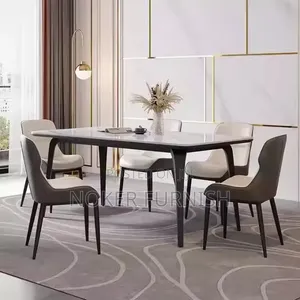 Dining Set With Marble Top