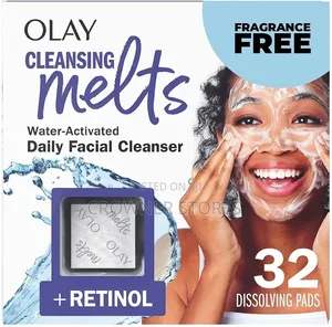 Olay Retinol Face Cleanser Melts - 32 Pads