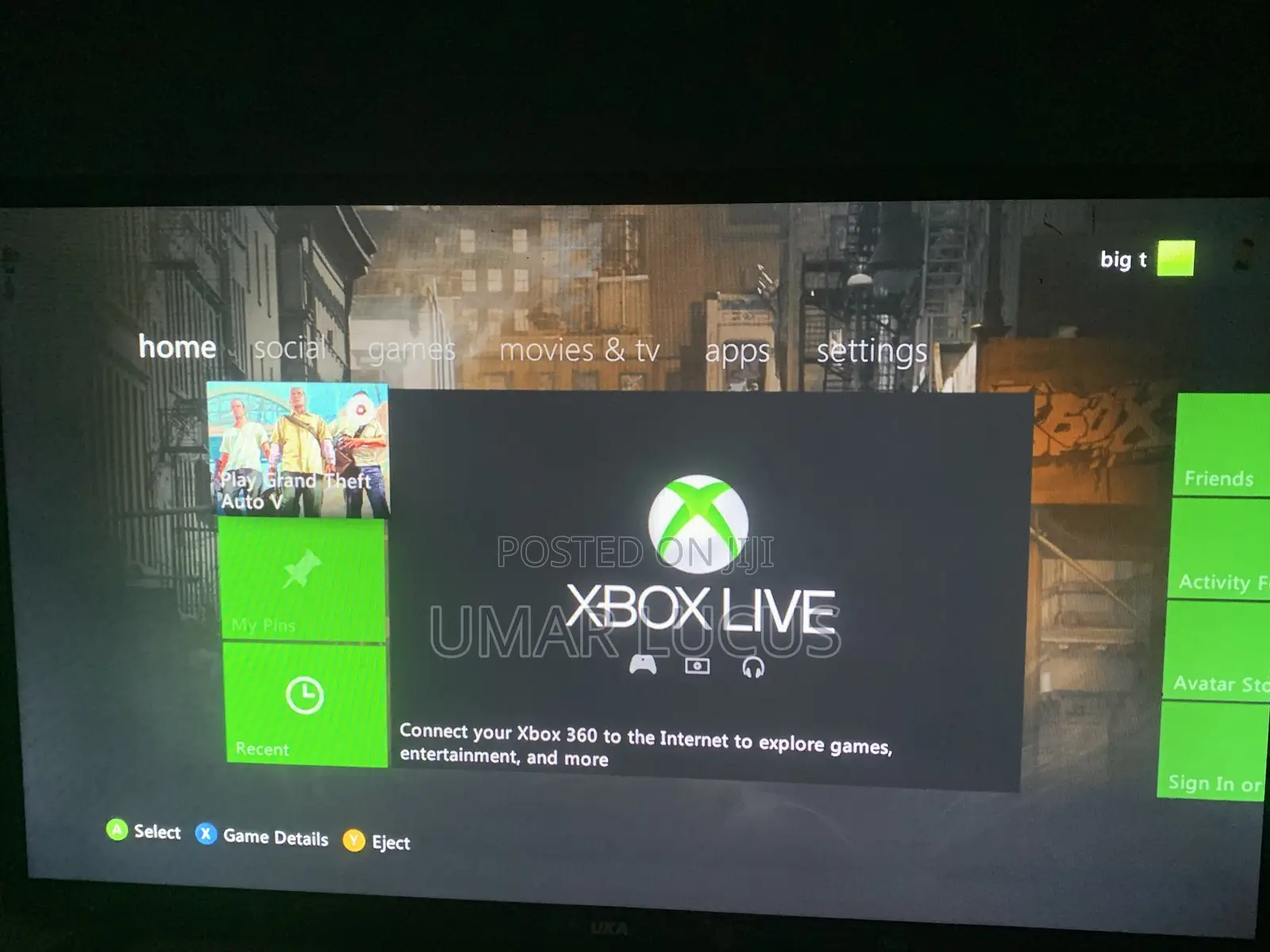 Xbox 360 With GTA V