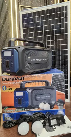 Original 200w Bluetooth Solar Generator With 50w Solar Panel