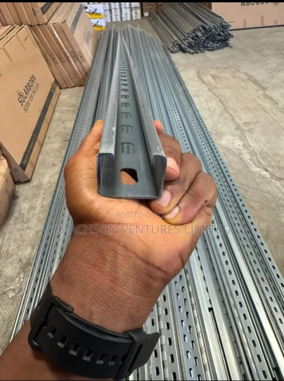 Imported Galvanized Slotted Unitrust 40x41x3mm