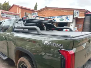 Tundra Back Booth Cover and Rear Bar Carrier