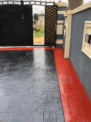 Stamped Concrete Floor