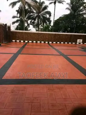 Stamped Concrete Floor