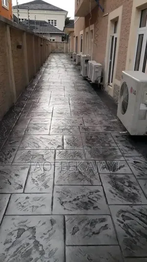 Stamped Concrete Floor