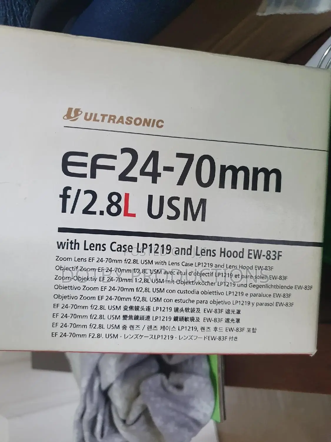 Canon Ef 24-70mm F2.8L Usm