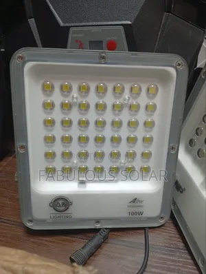 Ganp 100watts Solar Flood Light With Separate Panel