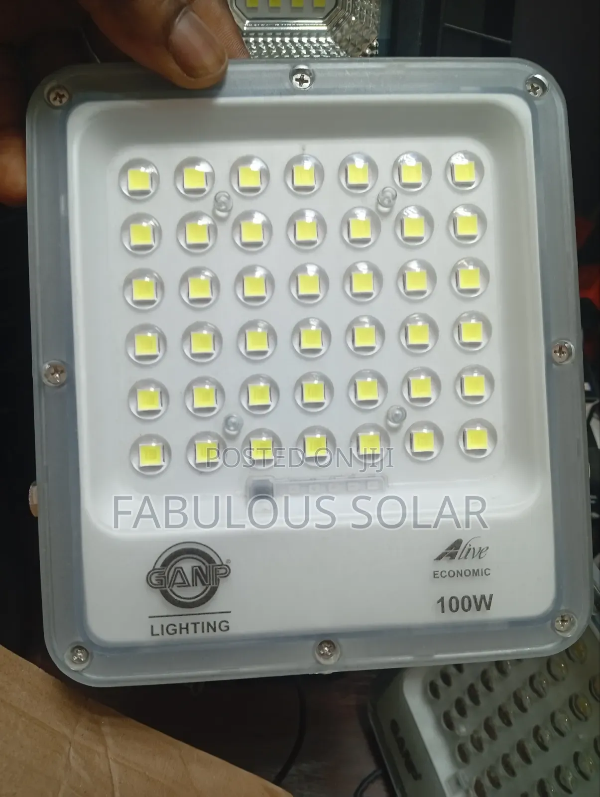 Ganp 100watts Solar Flood Light With Separate Panel
