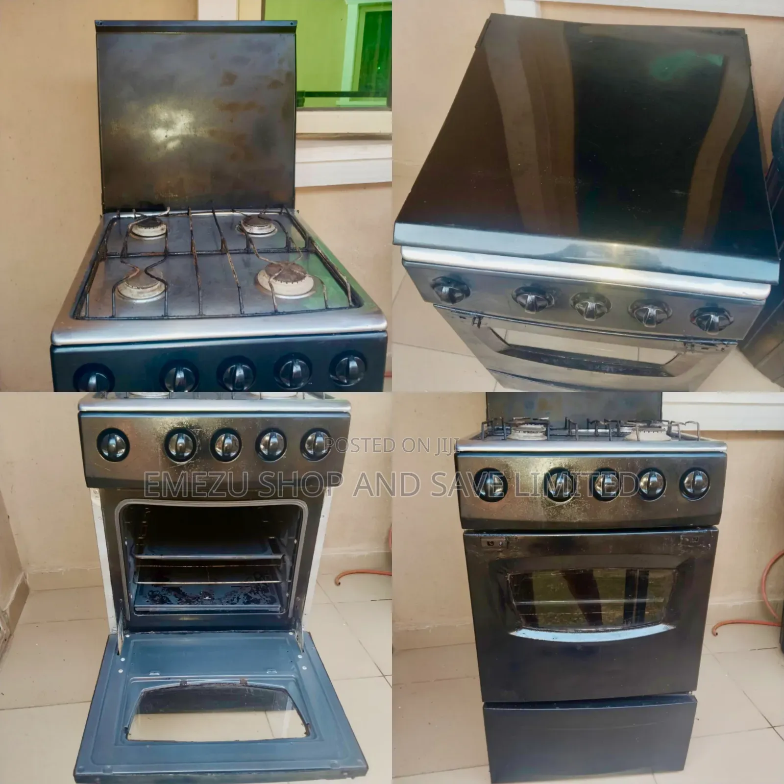 Gas Cooker With Oven