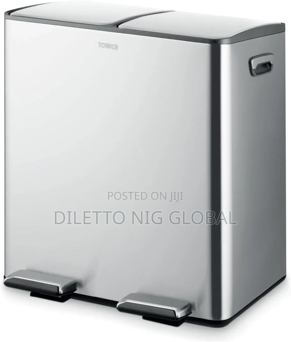 Tower 40L Recycling Pedal Bin
