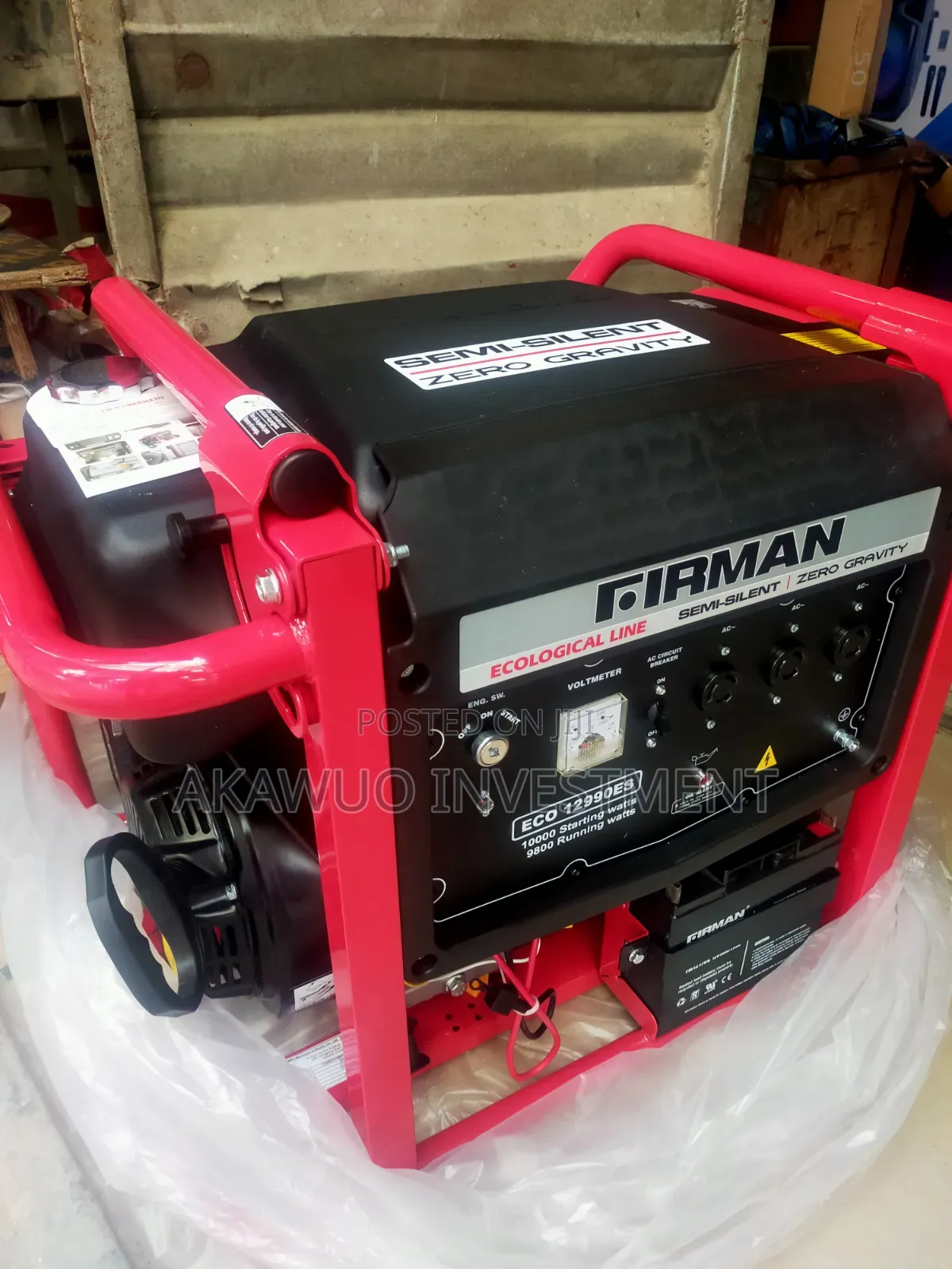 Fiirman Generator 12 Kva Copper