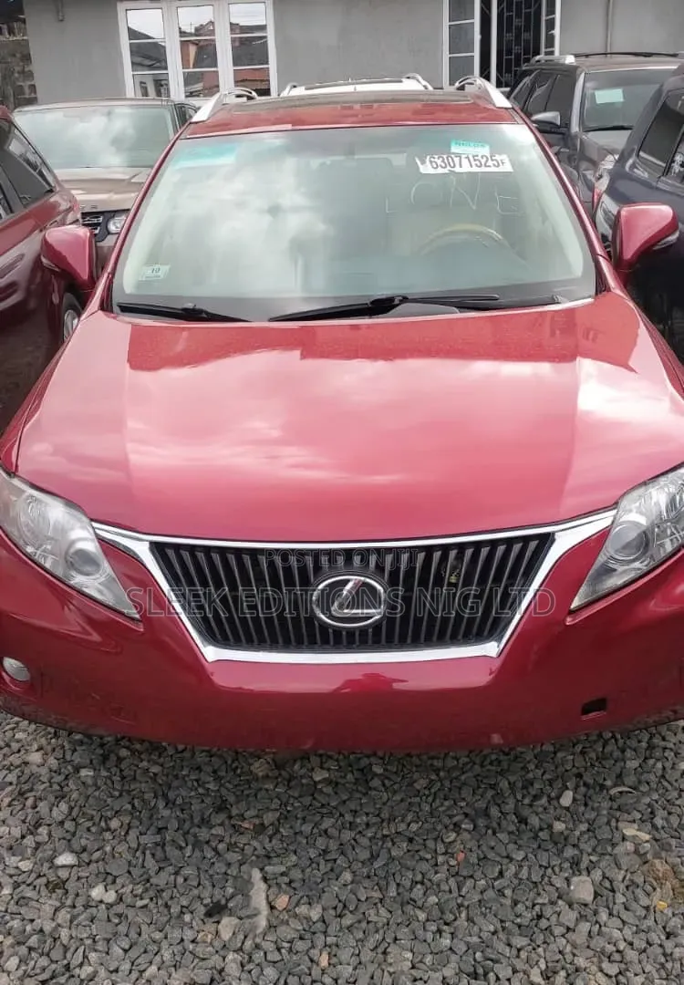 Lexus RX 350 2010 Red